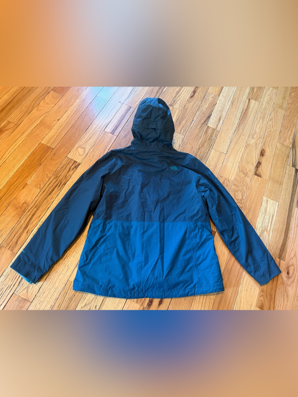 The North Face DRYVENT 2-in-1 Coat/Jacket With Liner Blue/Teal Women’s Size XL - Picture 5 of 16